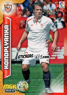 Sticker Konoplyanka - Liga 2016-2017. Megacracks n. 453 - Panini