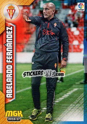Sticker Abelardo Fernández - Liga 2016-2017. Megacracks n. 461 - Panini