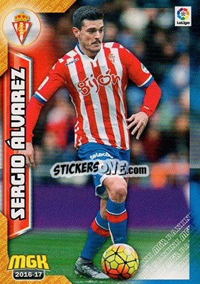 Sticker Sergio Álvarez - Liga 2016-2017. Megacracks n. 470 - Panini