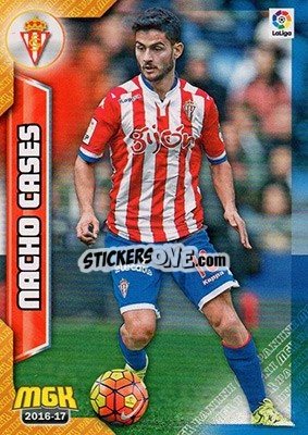 Cromo Nacho Cases - Liga 2016-2017. Megacracks - Panini