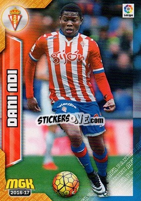 Sticker Dani Ndi - Liga 2016-2017. Megacracks n. 473 - Panini