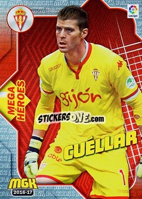 Sticker Cuéllar - Liga 2016-2017. Megacracks - Panini