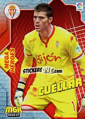 Cromo Cuéllar - Liga 2016-2017. Megacracks - Panini