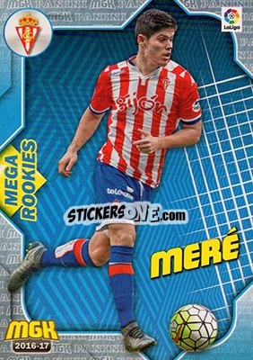 Sticker Meré - Liga 2016-2017. Megacracks - Panini