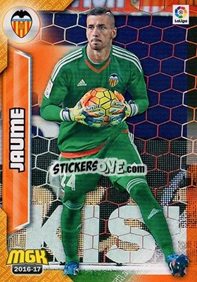 Sticker Jaume - Liga 2016-2017. Megacracks - Panini