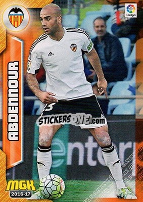 Sticker Abdennour - Liga 2016-2017. Megacracks n. 493 - Panini
