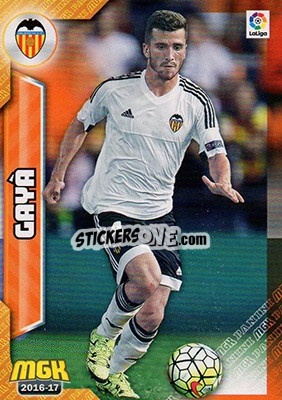 Sticker Gayá - Liga 2016-2017. Megacracks n. 495 - Panini