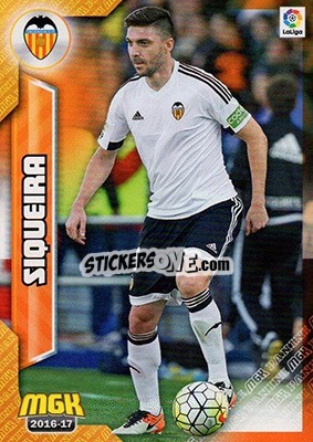 Sticker Siqueira - Liga 2016-2017. Megacracks n. 496 - Panini