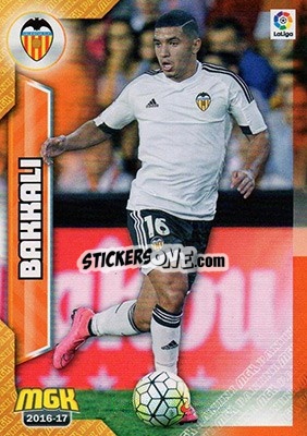 Sticker Bakkali - Liga 2016-2017. Megacracks n. 503 - Panini
