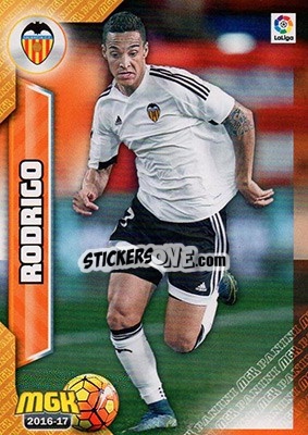 Sticker Rodrigo Moreno - Liga 2016-2017. Megacracks - Panini