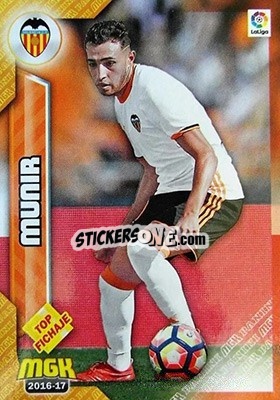 Sticker Munir - Liga 2016-2017. Megacracks n. 510 - Panini