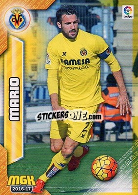 Figurina Mario - Liga 2016-2017. Megacracks n. 518 - Panini