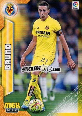 Cromo Bruno Soriano - Liga 2016-2017. Megacracks - Panini