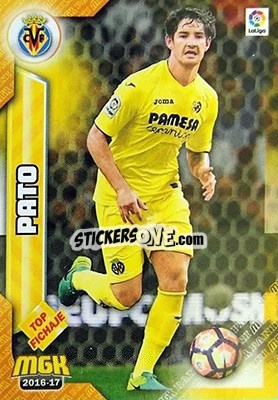 Sticker Pato - Liga 2016-2017. Megacracks - Panini