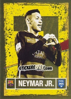 Sticker Neymar Jr. (FC Barcelona) - FIFA 365: 2016-2017 n. 5 - Panini