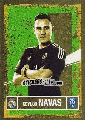 Sticker Keylor Navas (Real Madrid CF) - FIFA 365: 2016-2017 - Panini