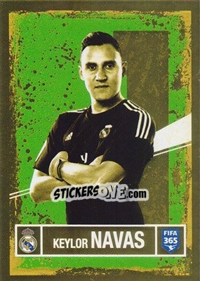 Sticker Keylor Navas (Real Madrid CF) - FIFA 365: 2016-2017 n. 6 - Panini