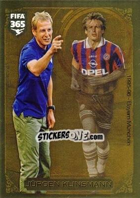 Sticker Jürgen Klinsmann (Hall of Fame - Yesterday & Today)