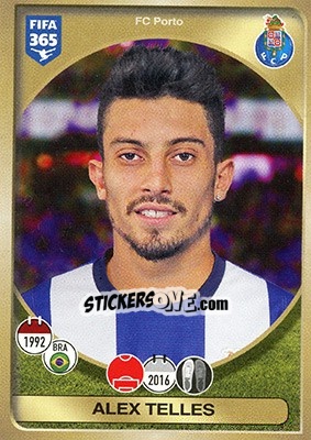 Cromo Alex Telles - FIFA 365: 2016-2017 - Panini