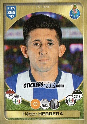 Sticker Héctor Herrera - FIFA 365: 2016-2017 - Panini