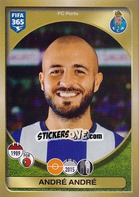 Figurina André André - FIFA 365: 2016-2017 - Panini