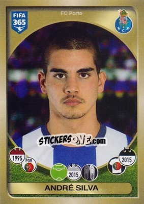 Sticker André Silva - FIFA 365: 2016-2017 n. 29 - Panini