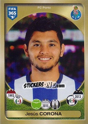 Sticker Jesús Corona - FIFA 365: 2016-2017 - Panini