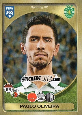 Sticker Paulo Oliveira - FIFA 365: 2016-2017 - Panini