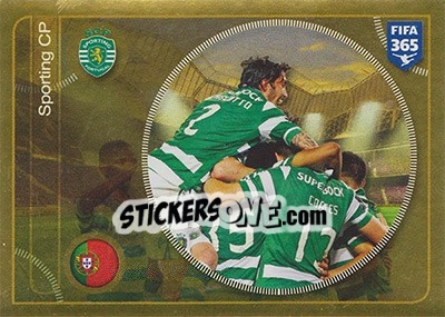 Sticker Sporting CP team - FIFA 365: 2016-2017 n. 36 - Panini