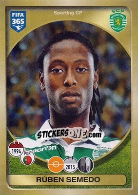 Sticker Rúben Semedo - FIFA 365: 2016-2017 n. 39 - Panini