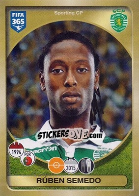 Sticker Rúben Semedo - FIFA 365: 2016-2017 - Panini