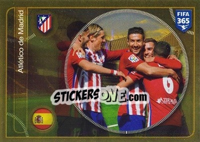Sticker Atlético de Madrid team - FIFA 365: 2016-2017 - Panini