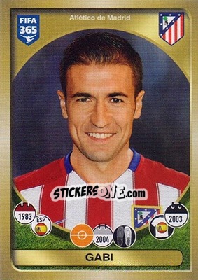 Sticker Gabi - FIFA 365: 2016-2017 - Panini