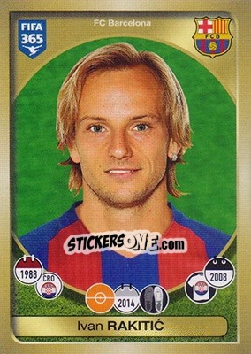Sticker Ivan Rakitic - FIFA 365: 2016-2017 n. 68 - Panini
