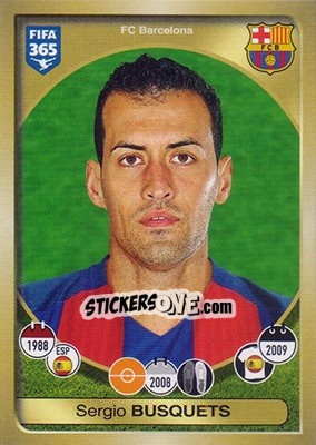 Cromo Sergio Busquets