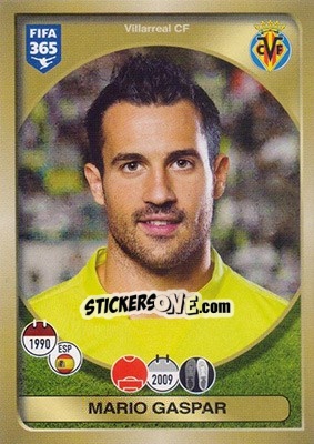 Figurina Mario Gaspar - FIFA 365: 2016-2017 - Panini