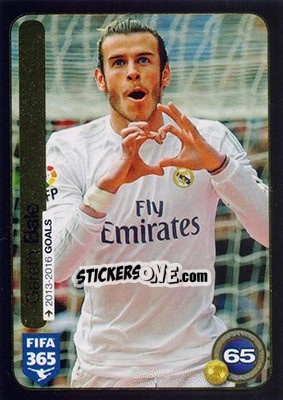 Cromo Gareth Bale (Real Madrid CF) - FIFA 365: 2016-2017 - Panini