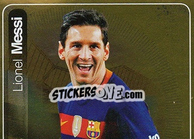 Cromo Lionel Messi (Fc Barcelona) - FIFA 365: 2016-2017 - Panini