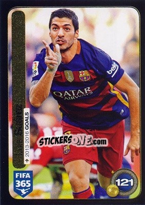 Figurina Luis Suárez (FC Barcelona) - FIFA 365: 2016-2017 - Panini