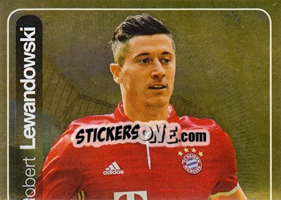 Sticker Robert Lewandowski (FC Bayern München) - FIFA 365: 2016-2017 - Panini