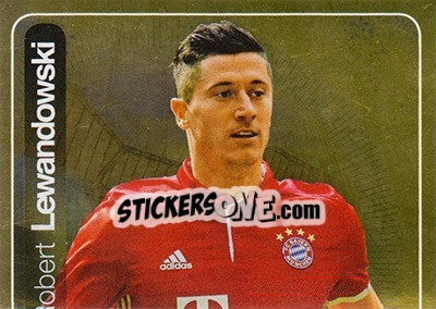 Sticker Robert Lewandowski (FC Bayern München) - FIFA 365: 2016-2017 n. 114 - Panini