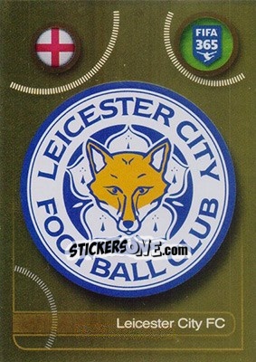 Cromo Leicester City FC logo - FIFA 365: 2016-2017 - Panini