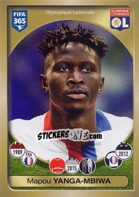 Cromo Mapou Yanga-Mbiwa - FIFA 365: 2016-2017 - Panini