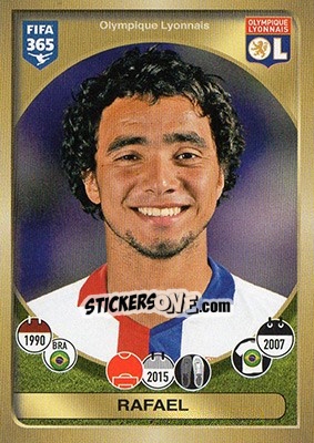 Cromo Rafael da Silva - FIFA 365: 2016-2017 - Panini