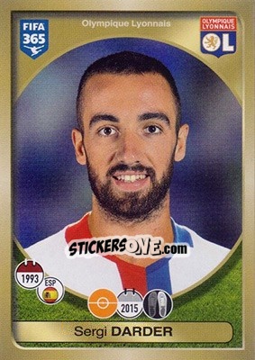 Sticker Sergi Darder - FIFA 365: 2016-2017 - Panini