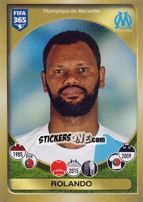 Sticker Rolando - FIFA 365: 2016-2017 - Panini