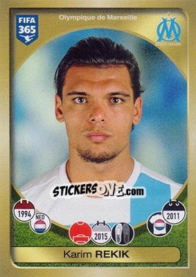 Sticker Karim Rekik - FIFA 365: 2016-2017 - Panini