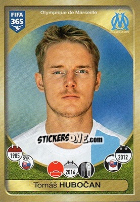 Sticker Tomáš Hubocan - FIFA 365: 2016-2017 - Panini