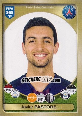 Cromo Javier Pastore - FIFA 365: 2016-2017 - Panini