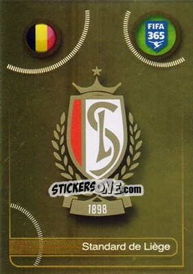 Sticker Standard de Liège logo - FIFA 365: 2016-2017 n. 181 - Panini